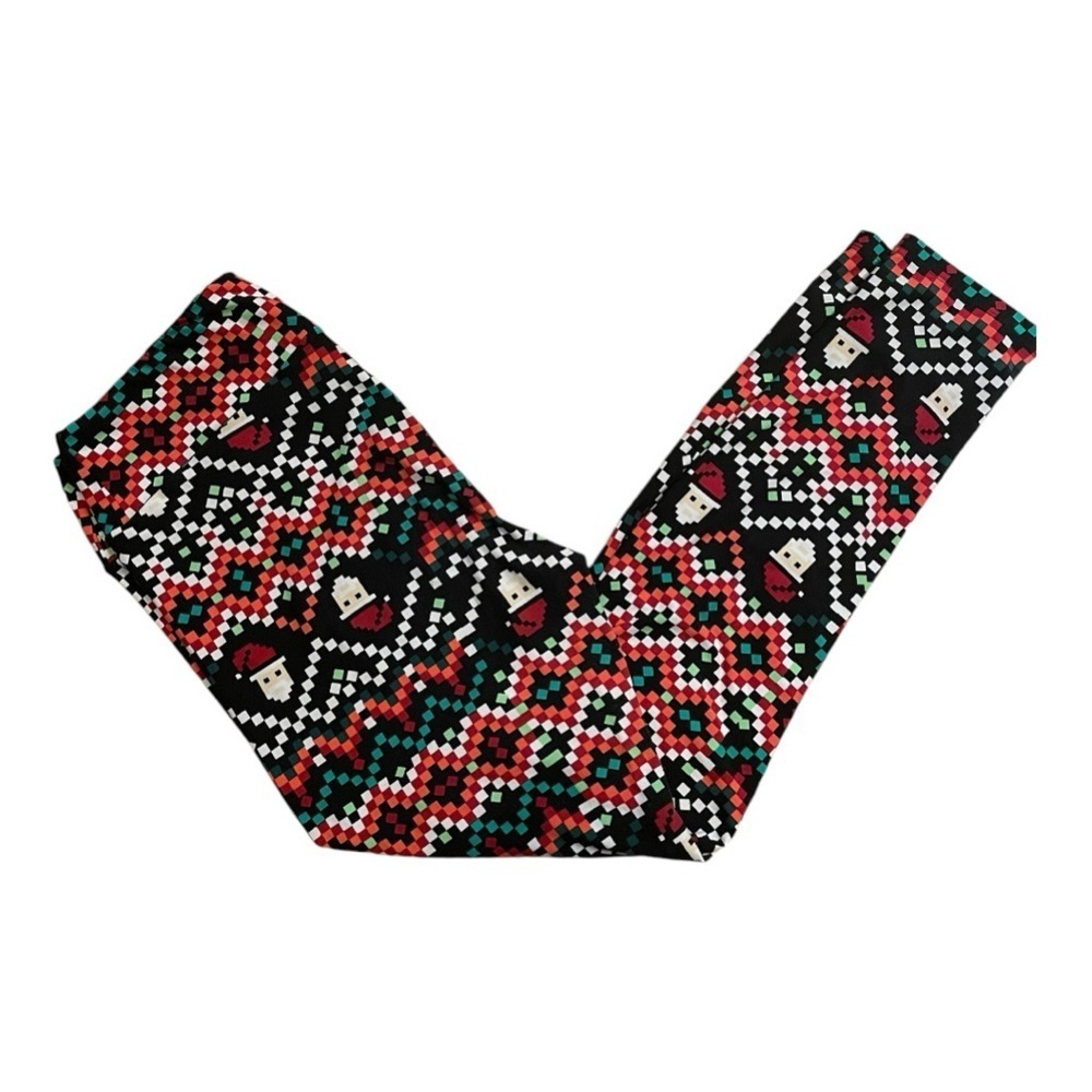 LulaRoe Santa Leggings
